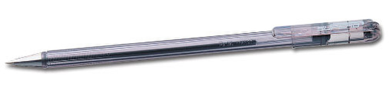 Pentel Superb Medium Stick ballpoint pen Средний Черный 12шт