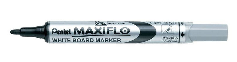 Pentel Maxiflo Bullet tip Black 12pc(s) marker