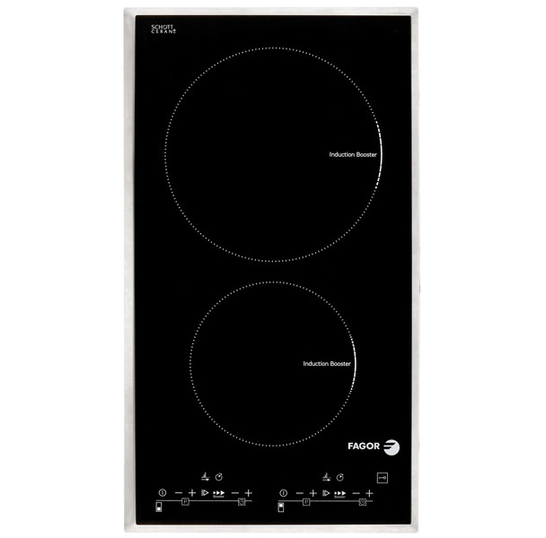 Fagor 3MF-2IAX Встроенный Induction hob Черный