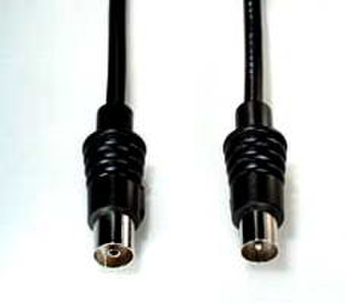 e+p HFS 101 1.5m DIN 45 325 DIN 45 325 Black coaxial cable