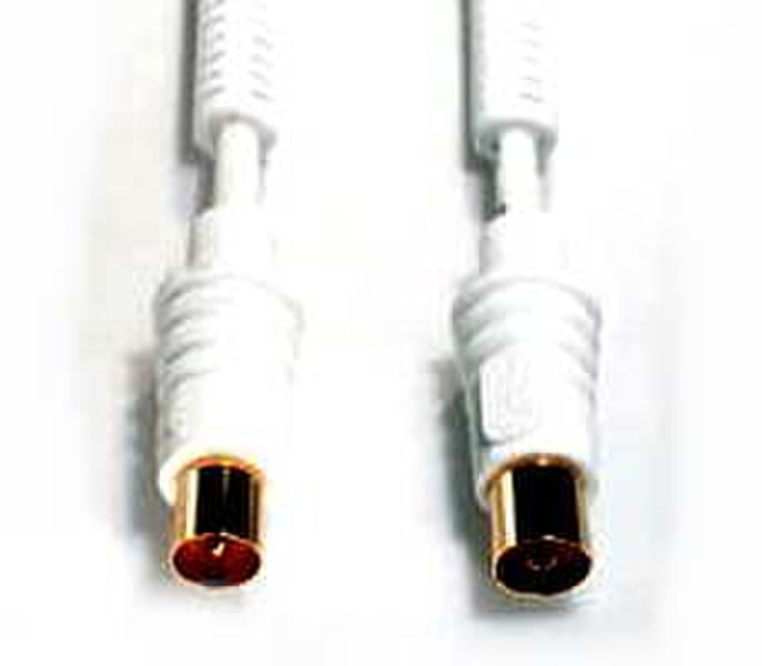 e+p AB 201 1.5m DIN 45 325 DIN 45 325 White coaxial cable