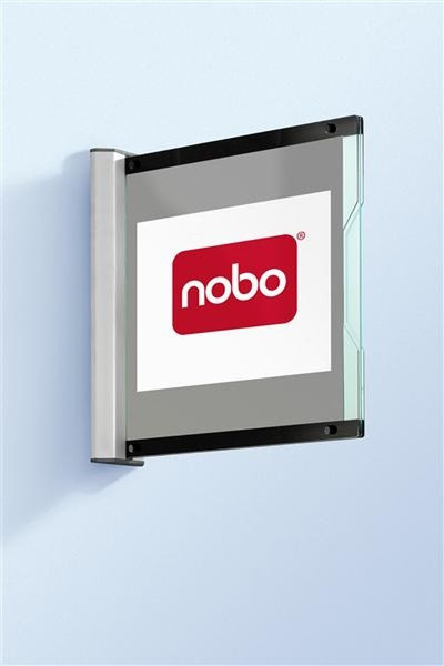 Nobo Informe Flag Sign A4 directional sign