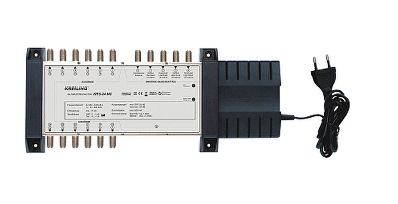 KREILING KR 5-24 MS Cable splitter/combiner Черный, Белый кабельный разветвитель и сумматор