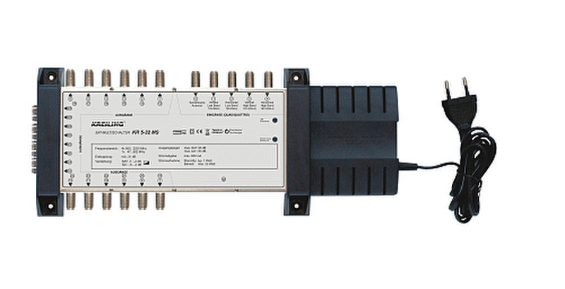 KREILING KR 5-32 MS Cable splitter/combiner Черный, Белый кабельный разветвитель и сумматор