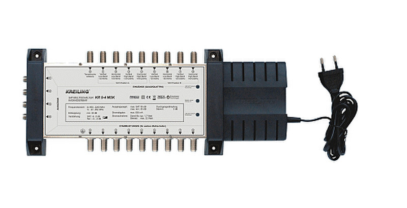 KREILING KR 9-4 MSK Cable splitter/combiner Черный, Белый кабельный разветвитель и сумматор