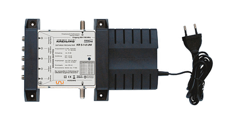 KREILING KR 5-1-8 Uni Cable splitter/combiner Black,White