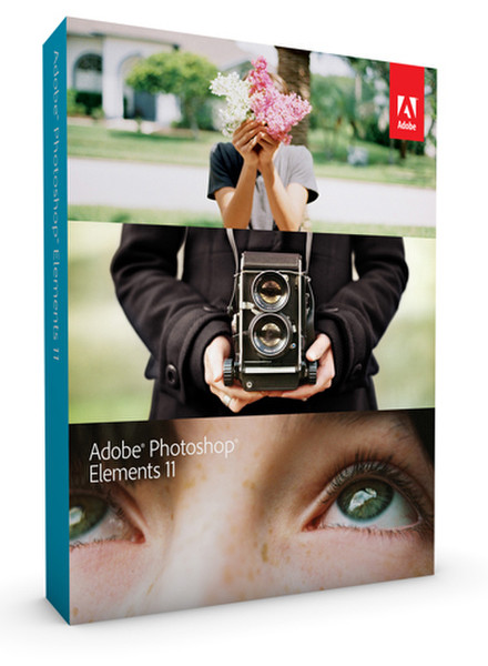 Adobe Photoshop Elements 11, Win, 1u, DVD-Set, ITA