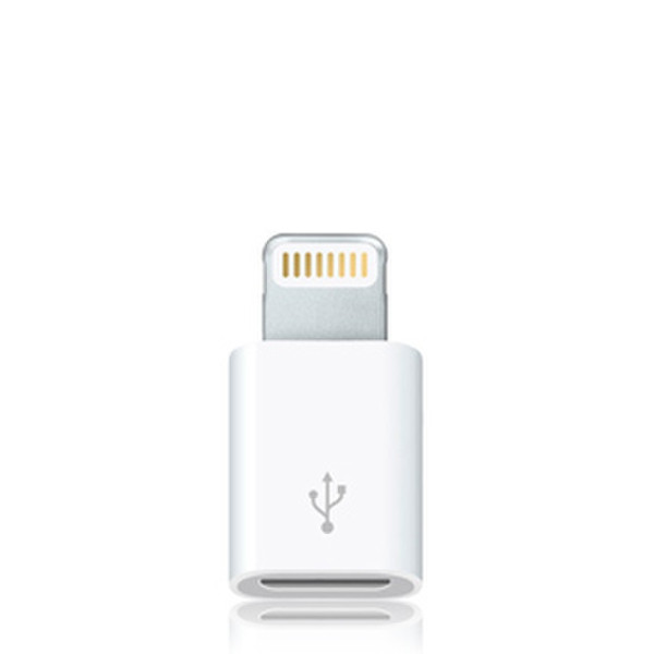 Telekom 99919982 Lightning micro USB Белый кабельный разъем/переходник