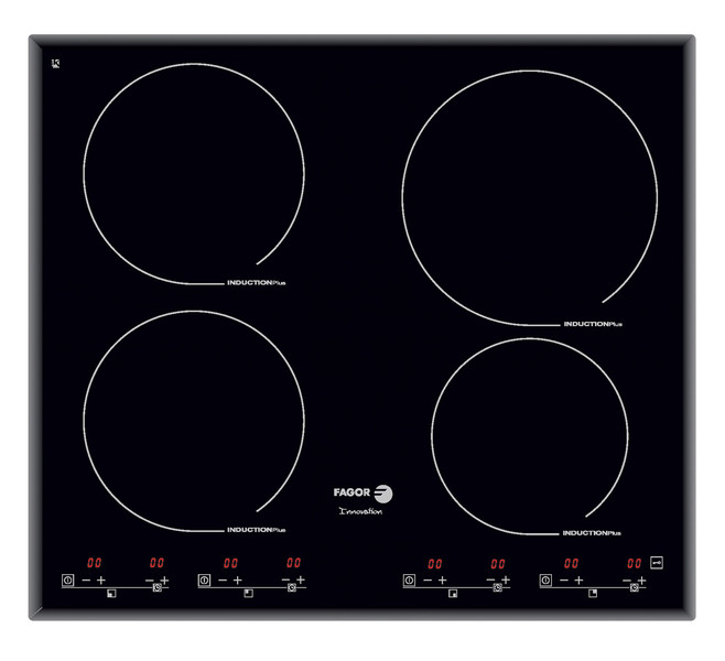 Fagor IF-4S Встроенный Induction hob Черный