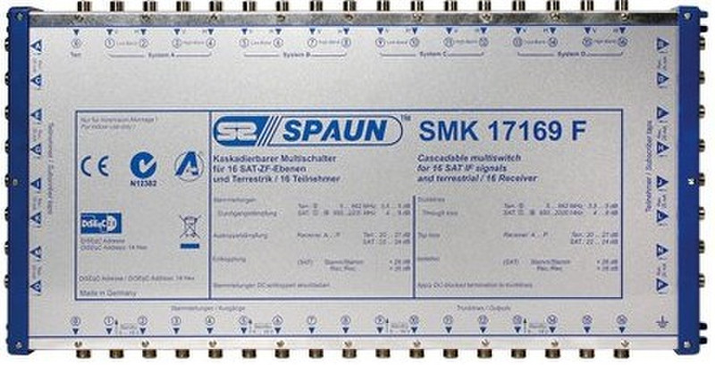 Spaun SMK 17169 F Blue,Silver