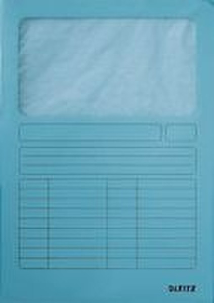 Leitz Window Folders Blue folder