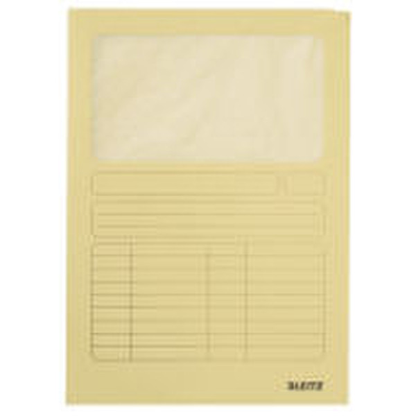 Leitz Window Folder Yellow folder