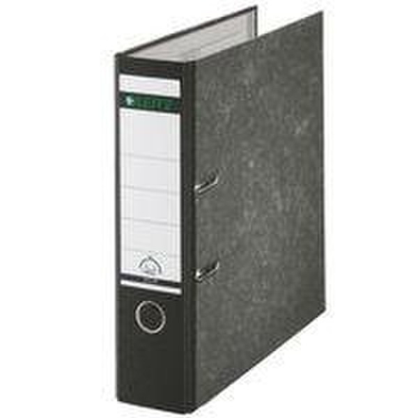 Leitz 180° Standard Lever Cardboard Black ring binder