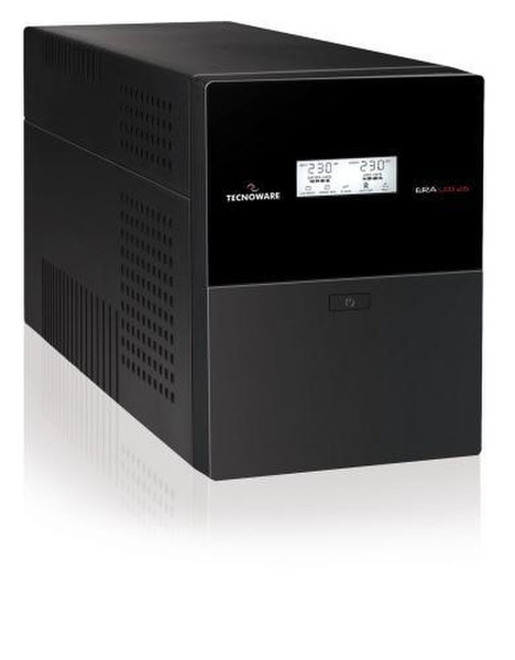 Tecnoware ERA 2.6 2600VA Black uninterruptible power supply (UPS)