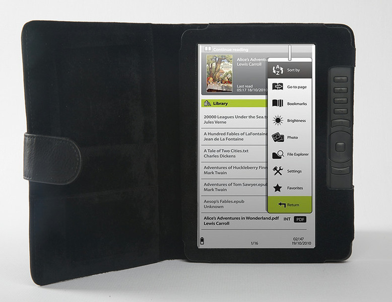 DistriRead C008BK Cover Black e-book reader case