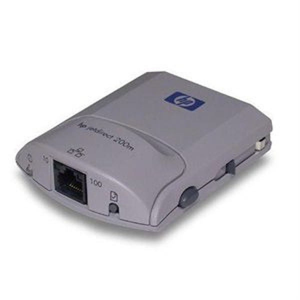 Hewlett Packard Enterprise Jetdirect 200m Eingebaut Ethernet-LAN Grau Druckserver