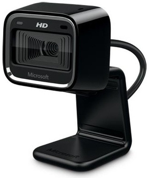 Microsoft LifeCam HD-5000 1МП 1280 x 720пикселей USB 2.0 Черный