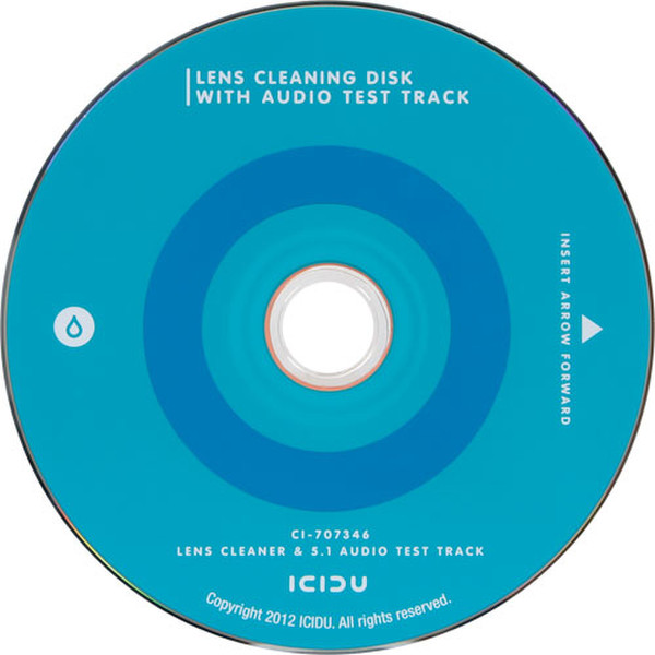 ICIDU Blue Ray DVD Lens Cleaner