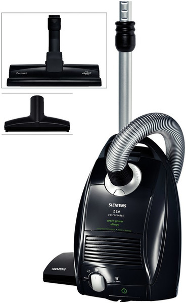 Siemens VSZ512M1 4.5L 1200W Black,Grey vacuum