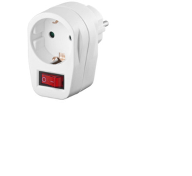 Microconnect GRUTIMER2 1AC outlet(s) 230V White surge protector