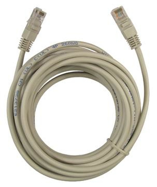 Rombouts CE18221 3m Cat5 Grey networking cable