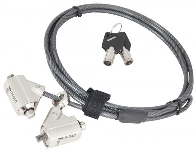 Urban Factory CRS02UF 2m Black cable lock