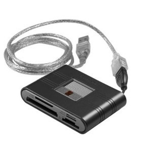 Intelligent Computer Solutions CSAR-0268-000A USB 2.0 Черный устройство для чтения карт флэш-памяти