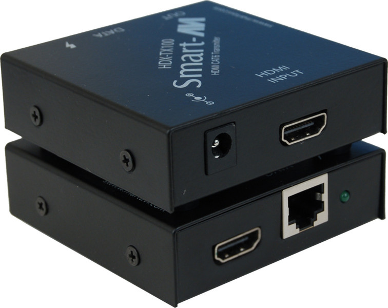 Smart-AVI HDX-RX100S AV receiver Black AV extender