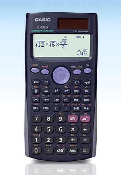 Casio FX-85ES Карман Scientific calculator Черный калькулятор
