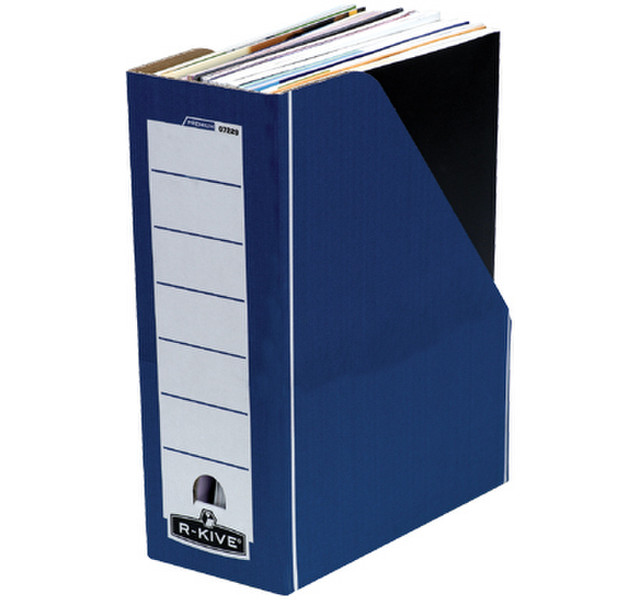 Fellowes R-Kive Premium Magazine File Blue file storage box/organizer