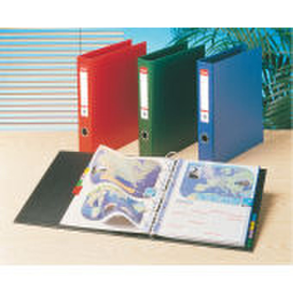 Esselte Standard 4-Ring Binders Blue ring binder