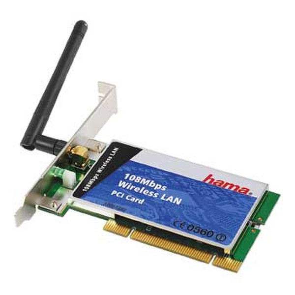 Hama 00062782 Eingebaut WLAN 108Mbit/s Netzwerkkarte