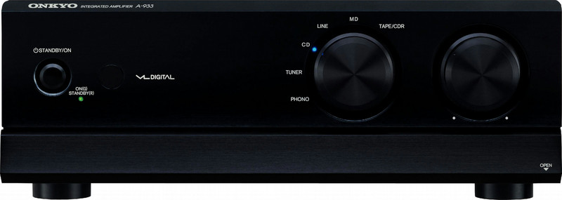 ONKYO A-933 2.0 home Wired Black audio amplifier
