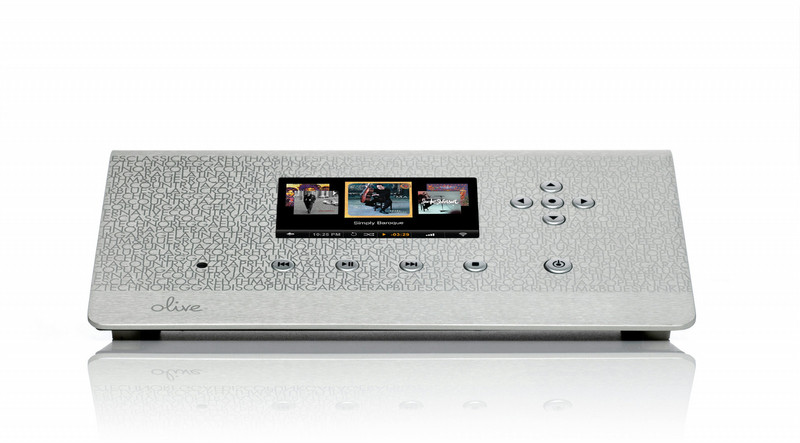 Olive O2M Wi-Fi Silver digital media player