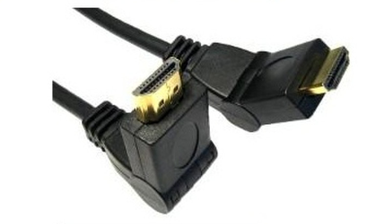 Inland HDMI(180º) - HDMI(180º), 1.82m, m/m 1.82м HDMI HDMI Черный