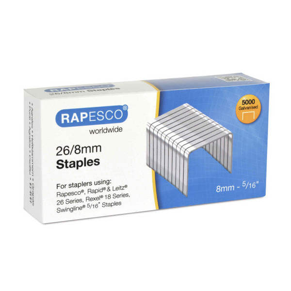 Rapesco S11880Z3 Staples pack 5000staples staples