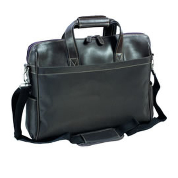Masters Soft briefcase with leather look Briefcase Brown