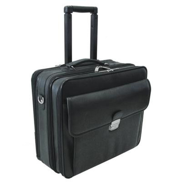 Masters Deluxe Leather Look Business Laptop/Overnight Case