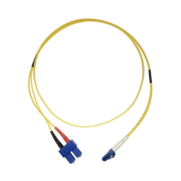 Videk 3182B-1 1м LC SC Желтый оптиковолоконный кабель