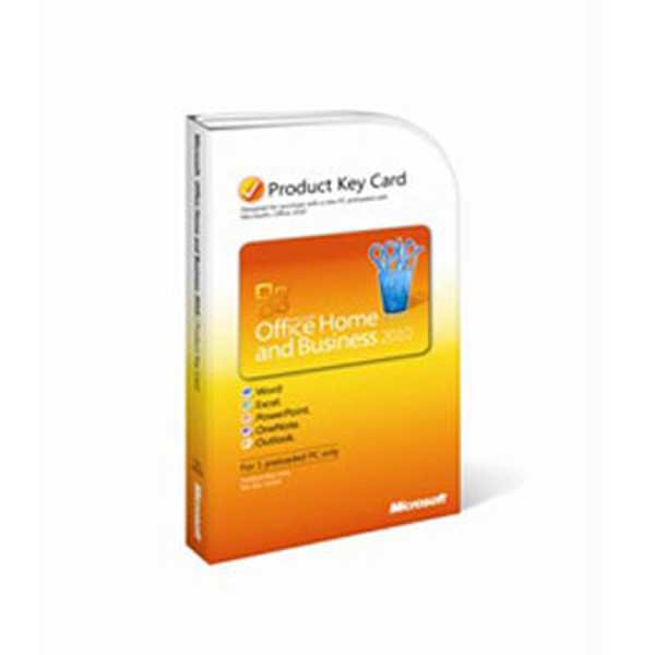 HP Microsoft Office 2010 Home and Business Software