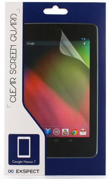 Exspect EX0125 Google Nexus 7 Bildschirmschutzfolie