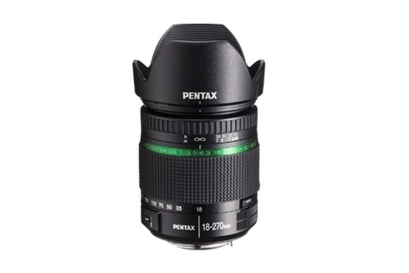 Pentax smc DA18-270mm F3.5-6.3 SDM SLR Telephoto lens Black