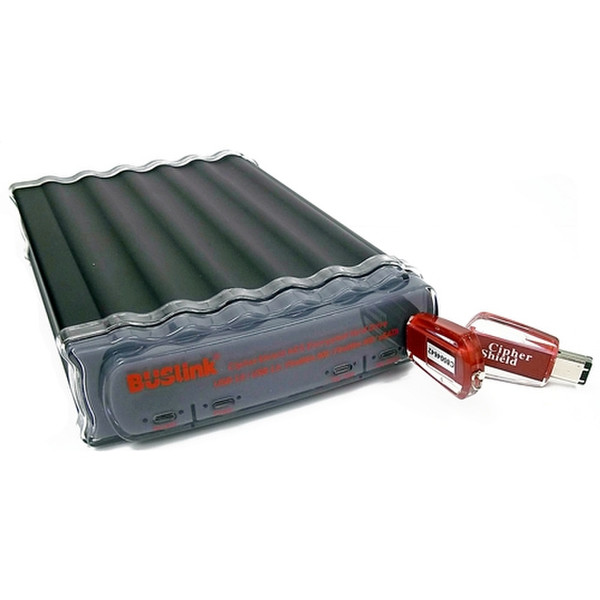 BUSlink 4TB CipherShield Penta AES 256-bit USB Type-A 3.0 (3.1 Gen 1) 4000ГБ Черный