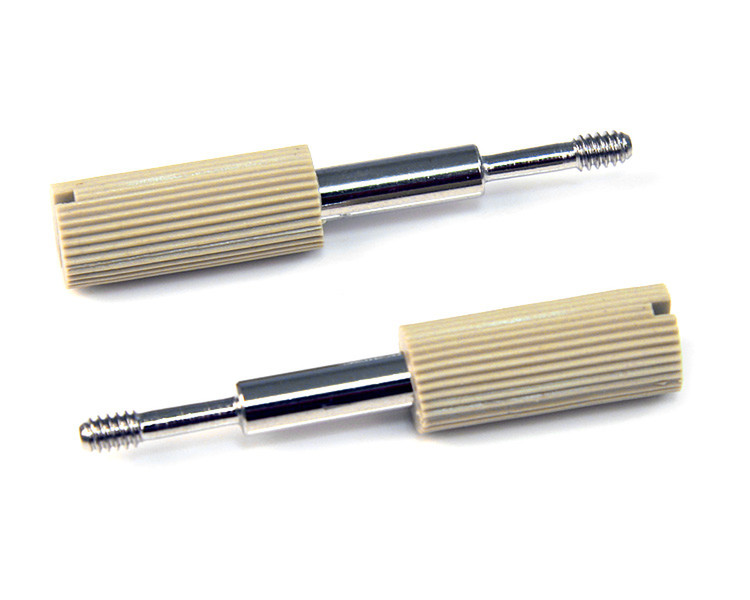 StarTech.com Beige Cable Thumbscrews - 2 Pack