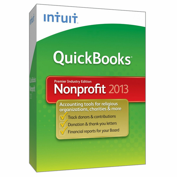 Intuit QuickBooks Premier Nonprofit 2013