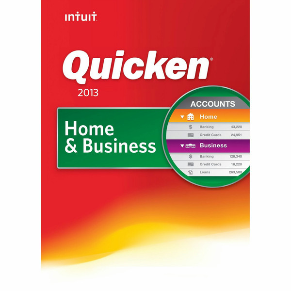 Intuit Quicken Home & Business 2013