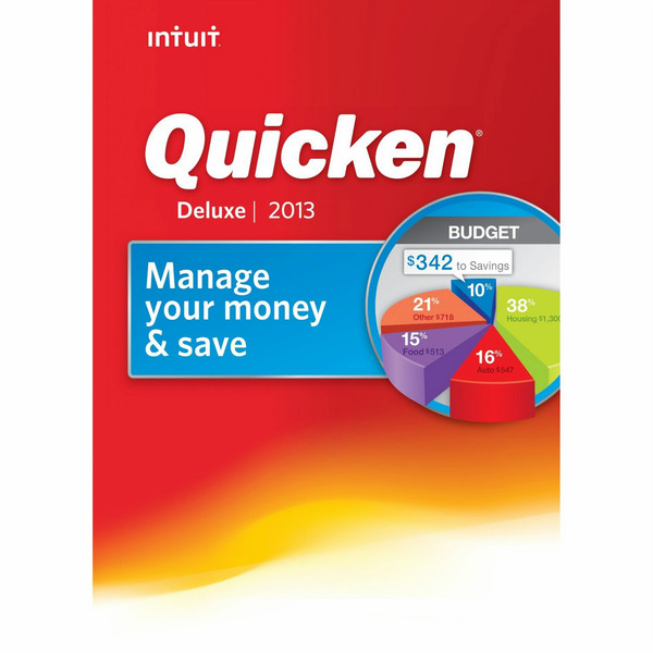 Intuit Quicken Deluxe 2013