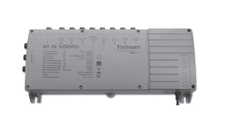 Televes MS96NG Kabel-Splitter-/Verbinder Grau Kabelspalter oder -kombinator