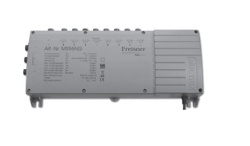 Televes MS96NG Cable splitter/combiner Grey cable splitter/combiner