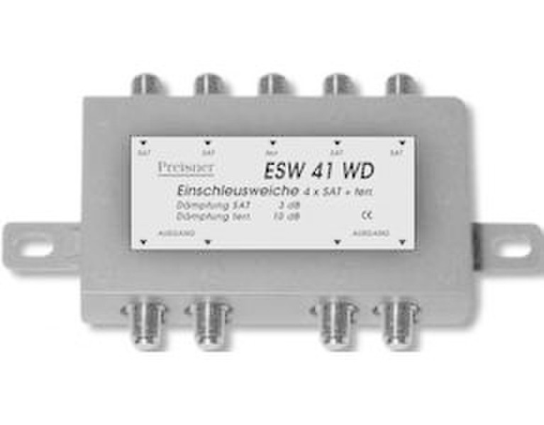 Televes ESW41WD Cable combiner Grau Kabelspalter oder -kombinator
